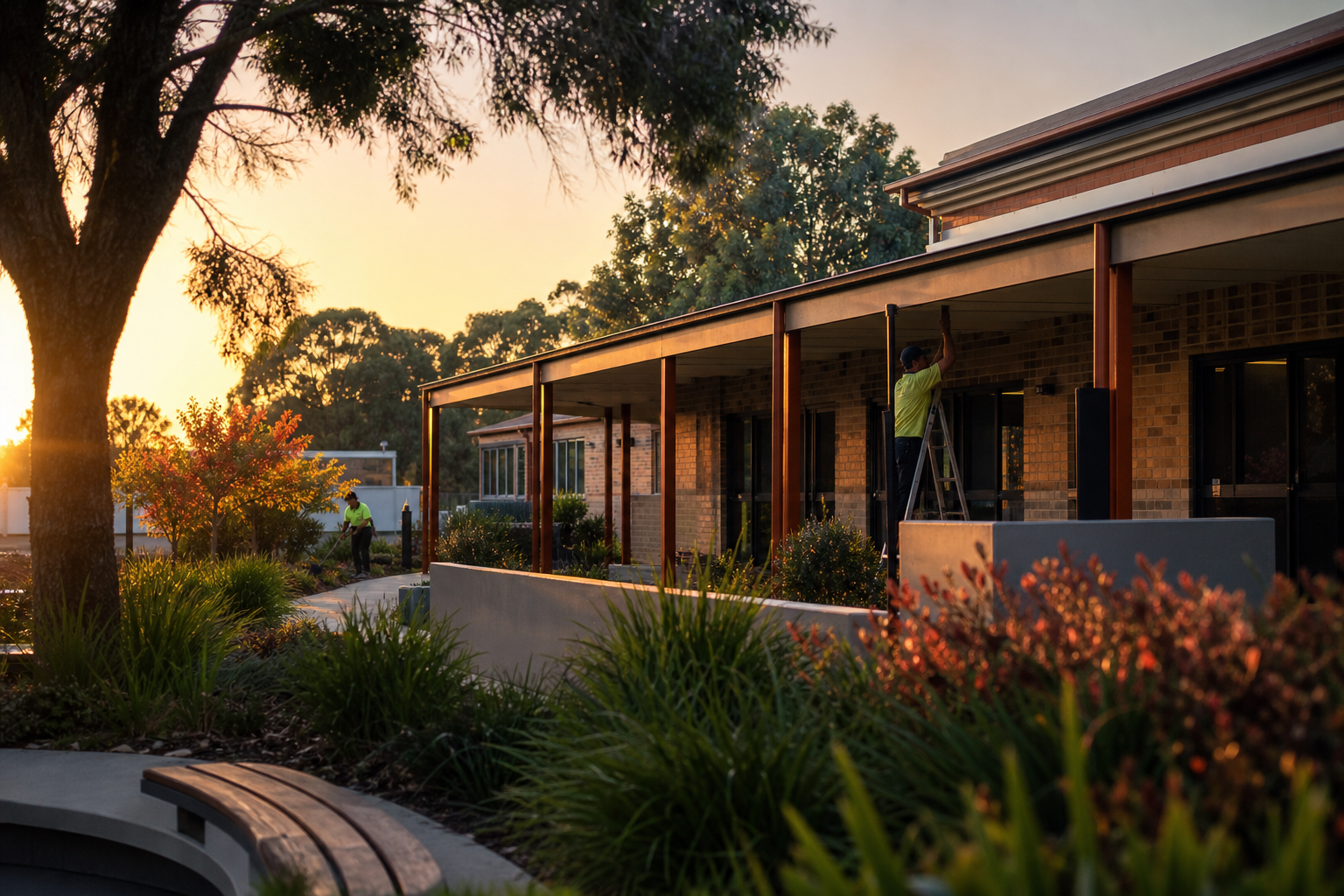 Community facilities maintained to a high standard